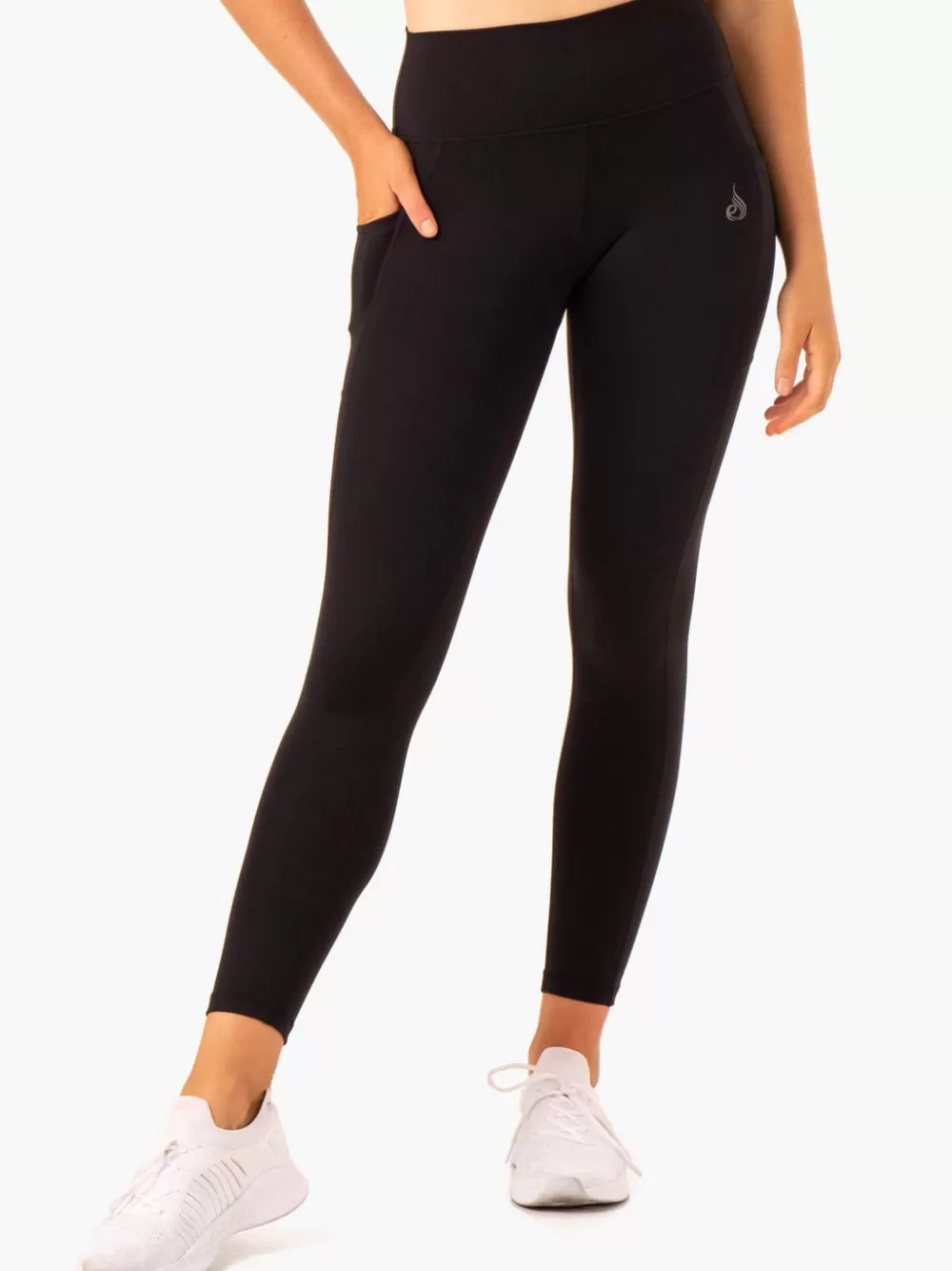 Hot Action High Waisted Pocket Leggings Womens Leggings