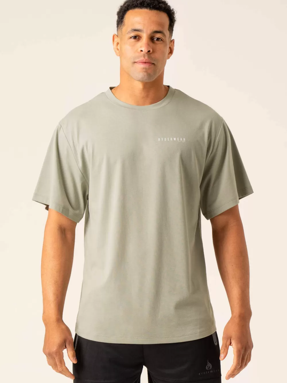 Cheap Advance Oversized T-Shirt Mens Tops