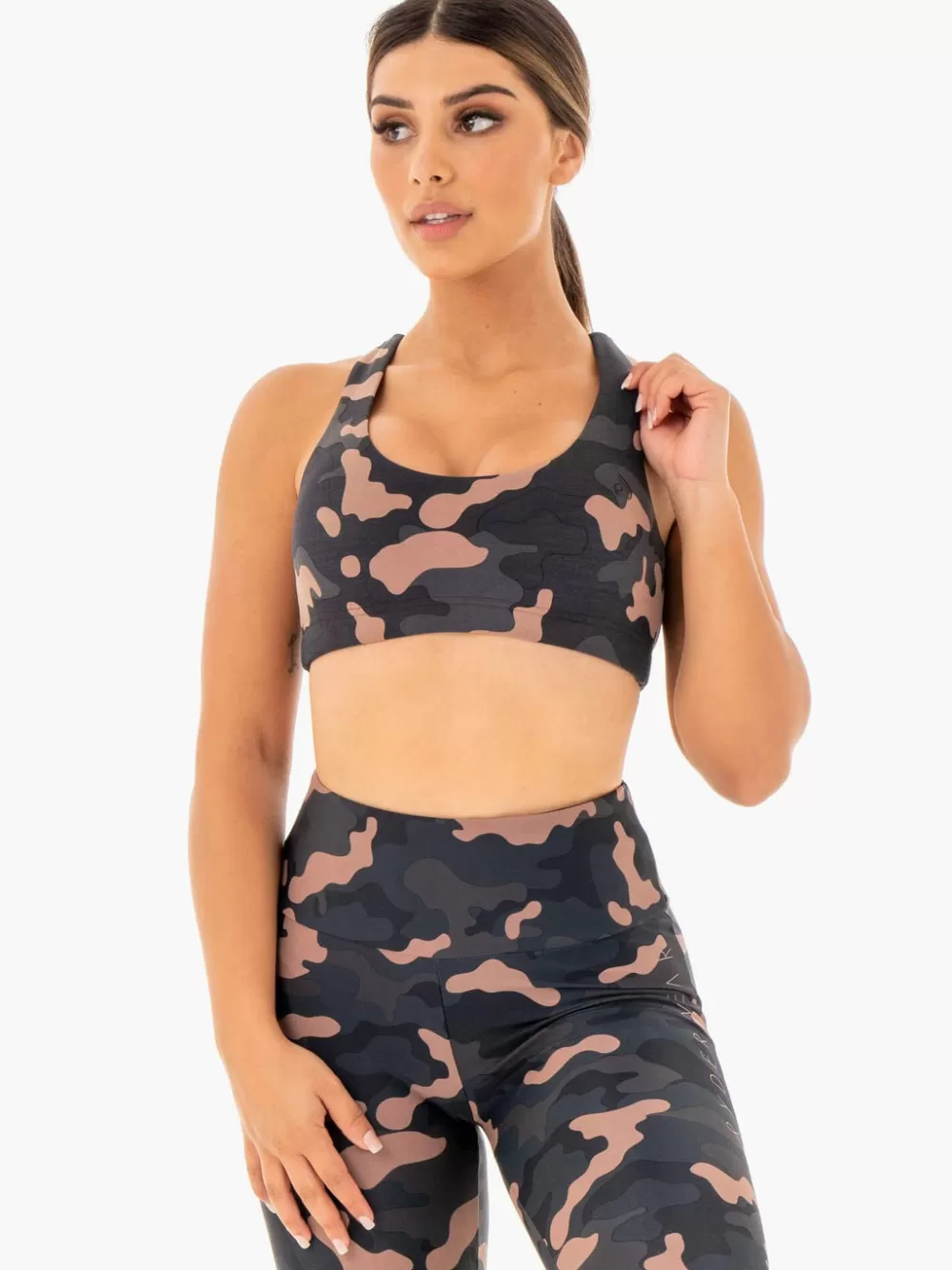 Flash Sale Camo Sports Bra Womens Sports Bras