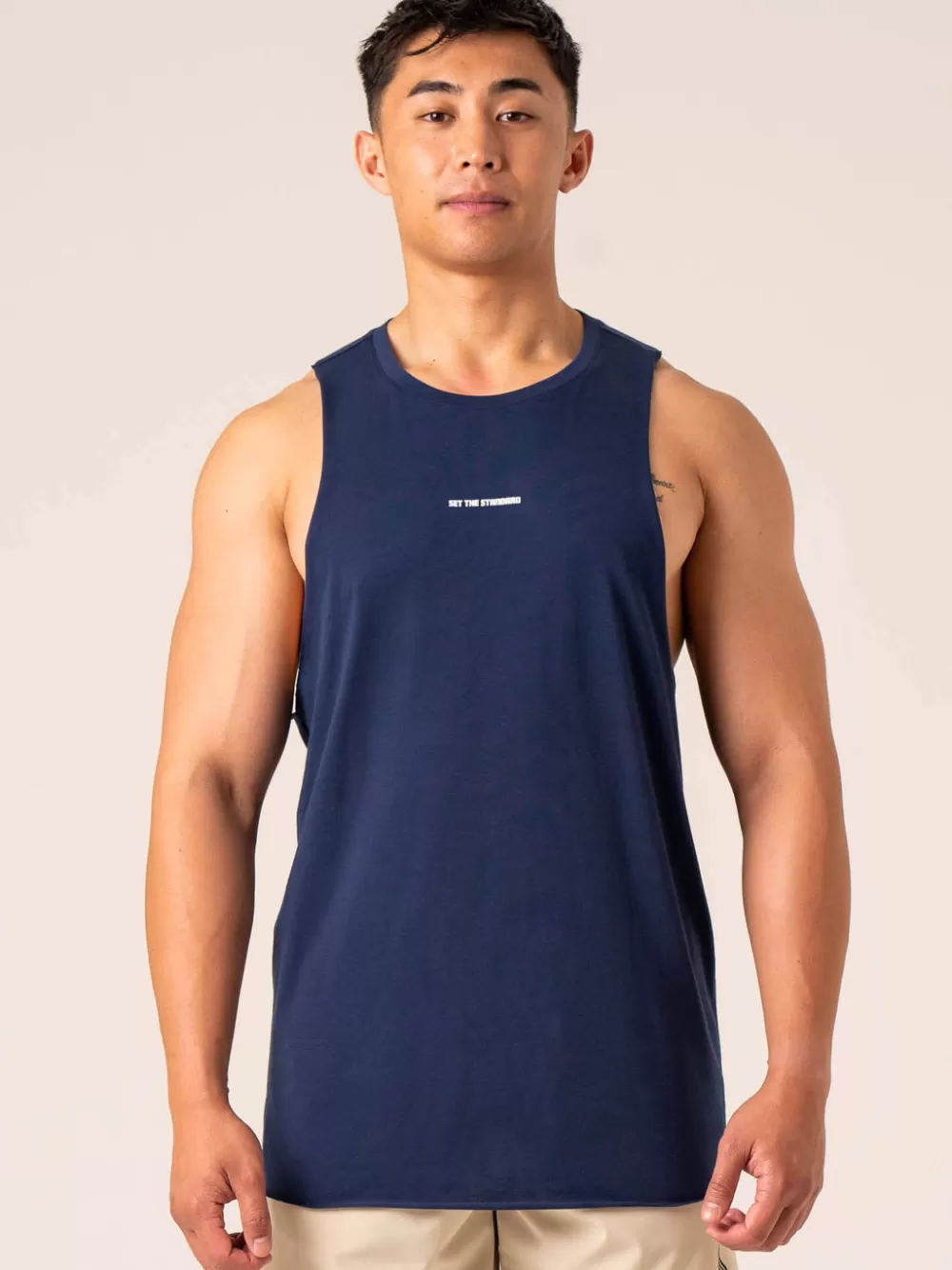 Outlet Emerge Drop Armhole Tank Mens Tops