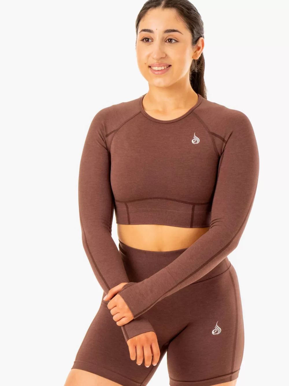 Online Enhance Seamless Long Sleeve Top Womens Tops