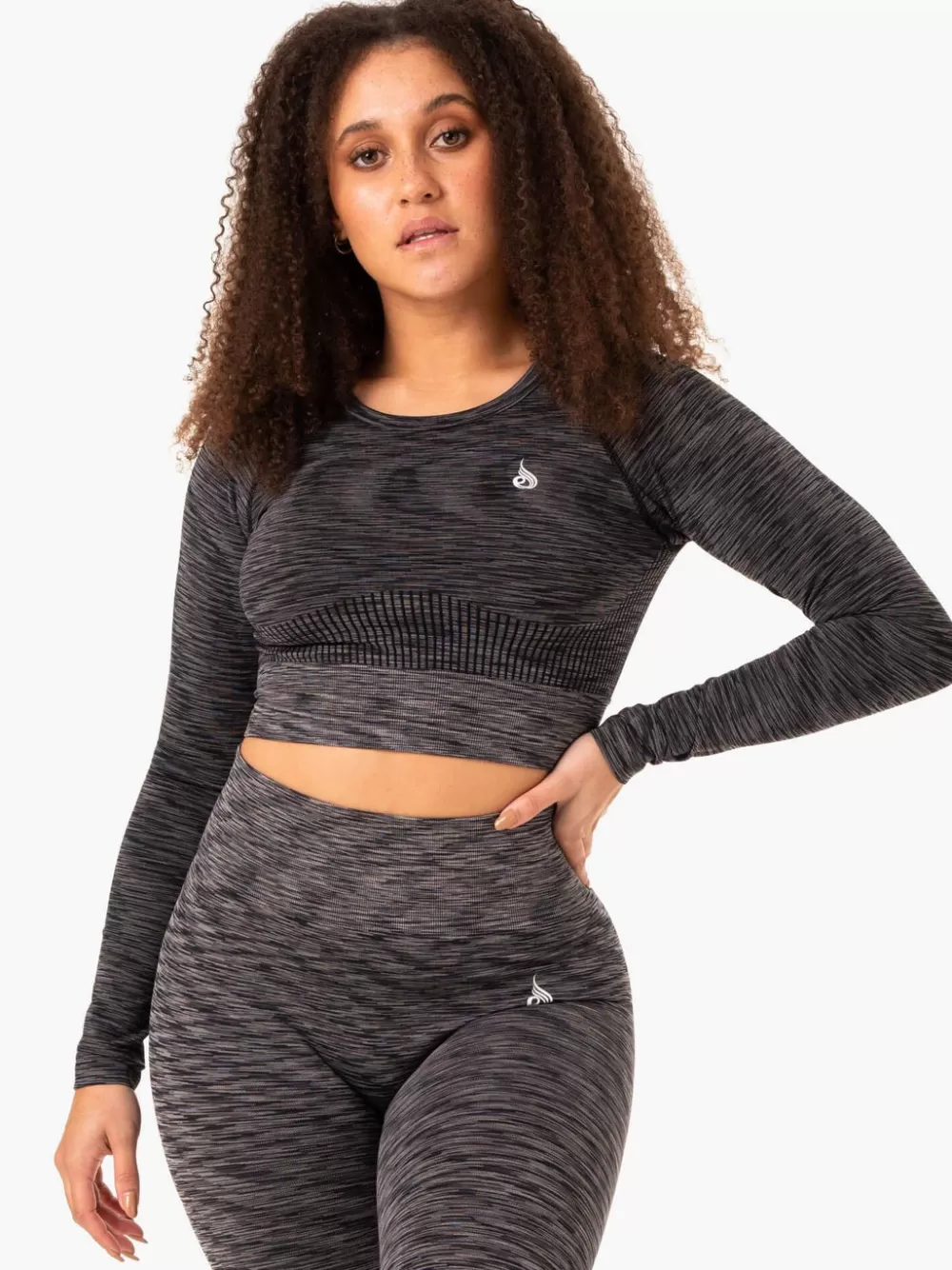 Shop Evolve Seamless Long Sleeve Top Womens Tops