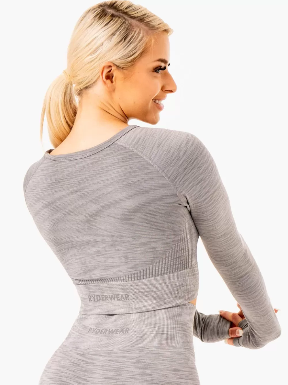 Best Sale Evolve Seamless Long Sleeve Top Womens Tops