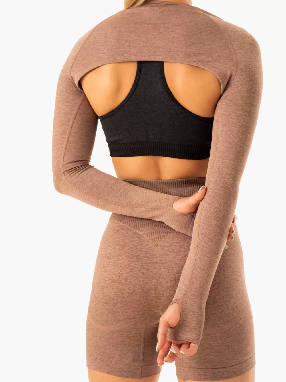 Flash Sale Excel Seamless Super Crop Womens Tops