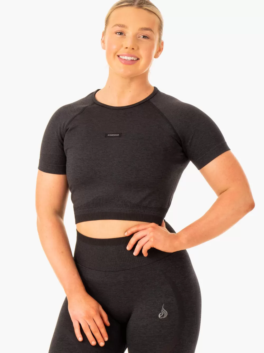 Clearance Excel Seamless T-Shirt Womens Tops