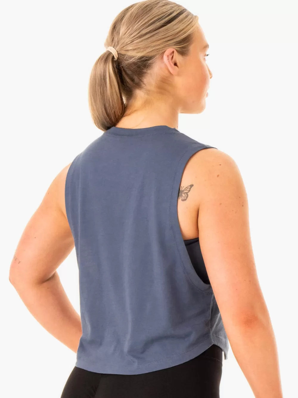 New Flow Scoop Tank Womens Tops