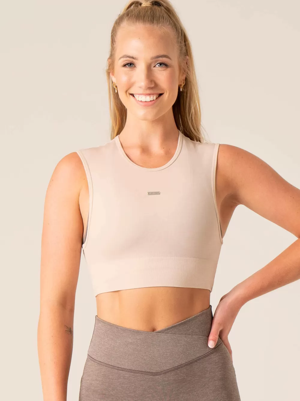 Outlet Focus Seamless Tank Womens Tops