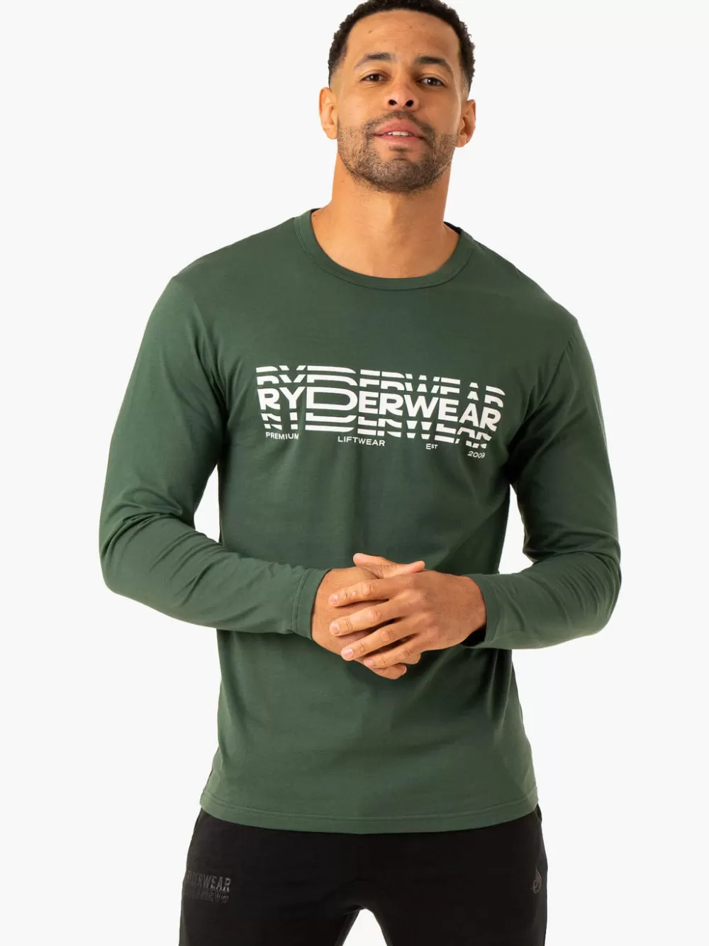 Clearance Graphic Long Sleeve T-Shirt Mens Tops