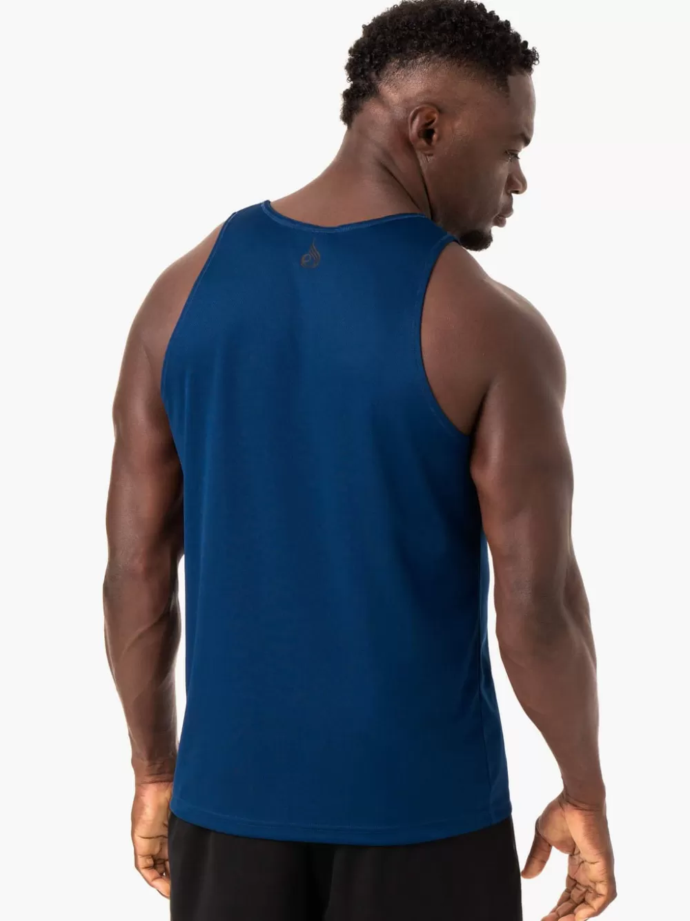 Store Heighten Mesh Regular Tank Mens Tops