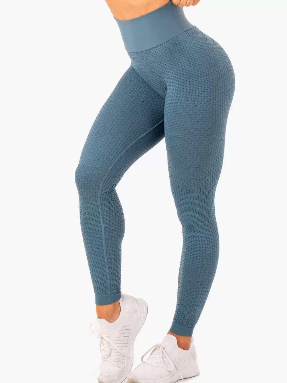 Hot Honeycomb Scrunch Seamless Leggings Womens Leggings