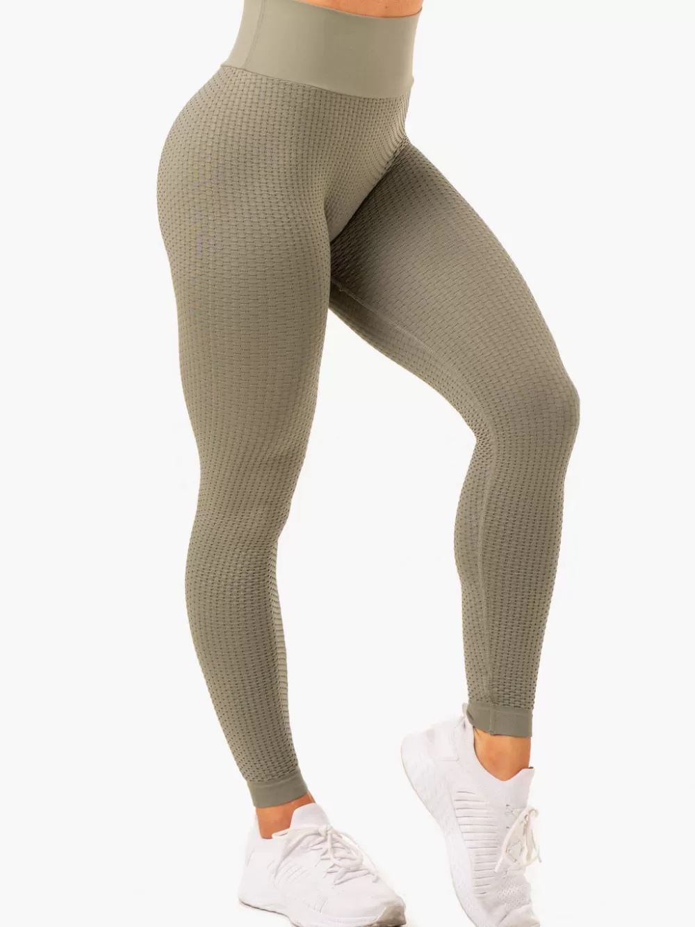 New Honeycomb Scrunch Seamless Leggings Womens Leggings