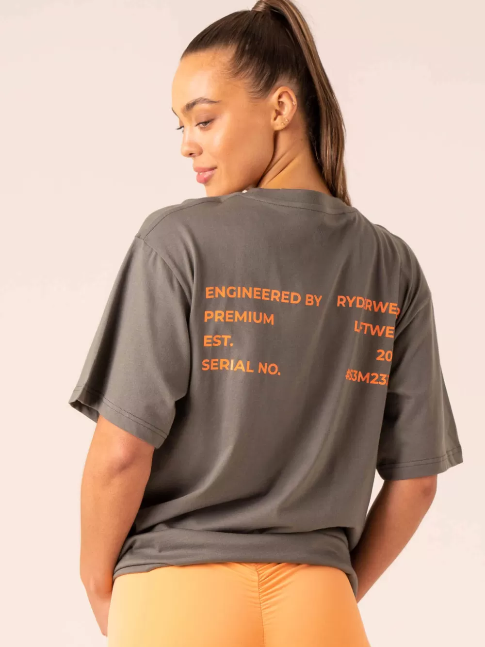 Hot Industry Oversized T-Shirt Womens Tops