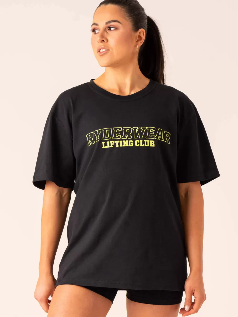 Fashion Lifting Club T-Shirt Womens Tops