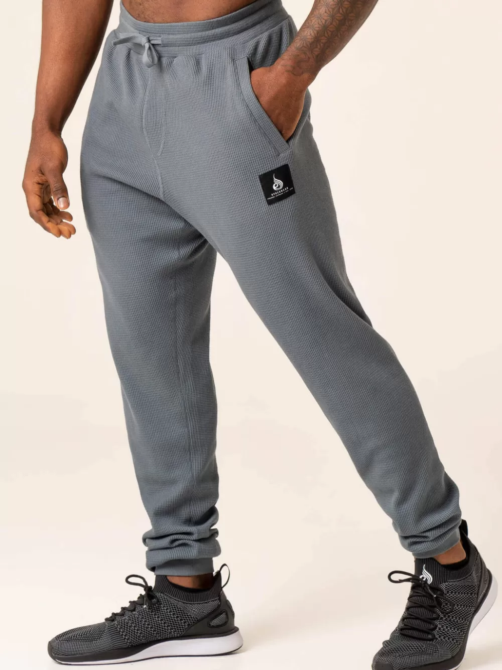 Flash Sale Men'S Waffle Lounge Pants Mens Gym Pants