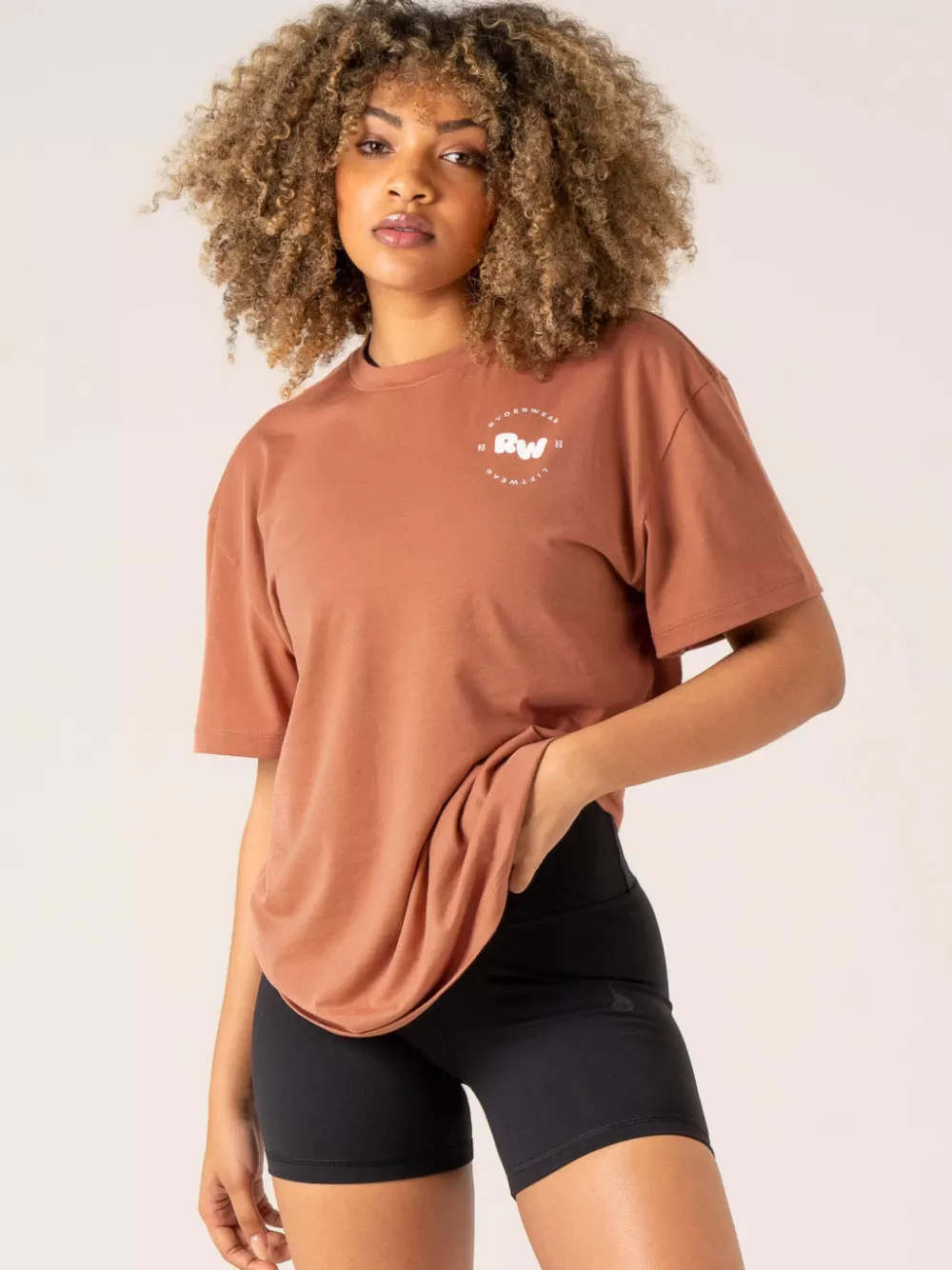 Hot Momentum Oversized T-Shirt Womens Tops