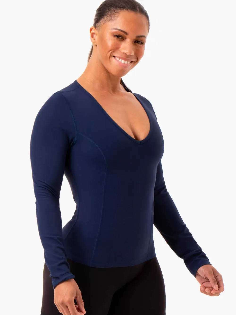 New Nkd Align Long Sleeve Training Top Womens Tops