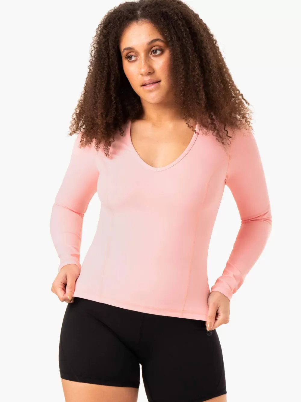 Best Nkd Align Long Sleeve Training Top Womens Tops