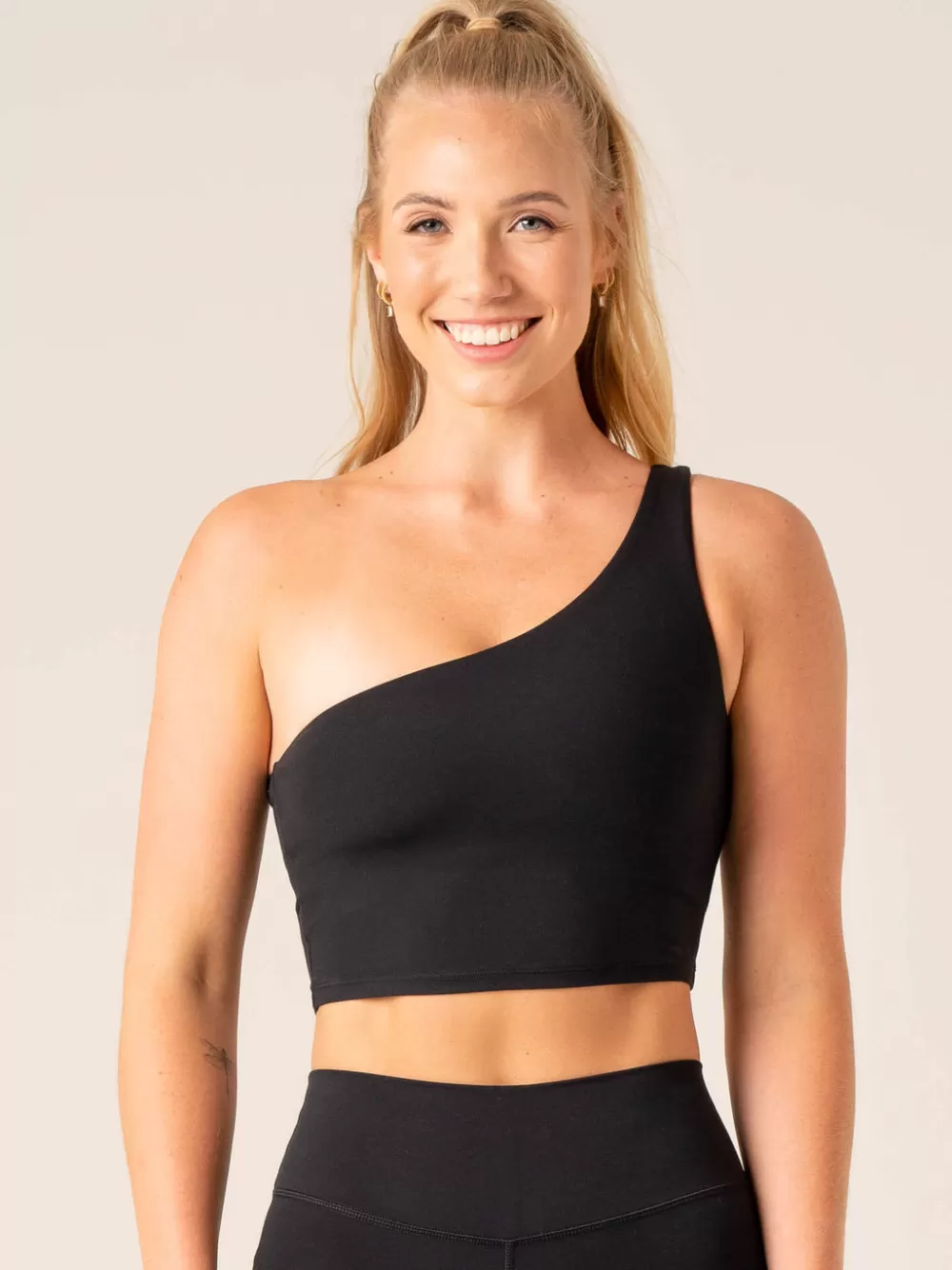 Shop Nkd One Shoulder Tank Bra Womens Sports Bras