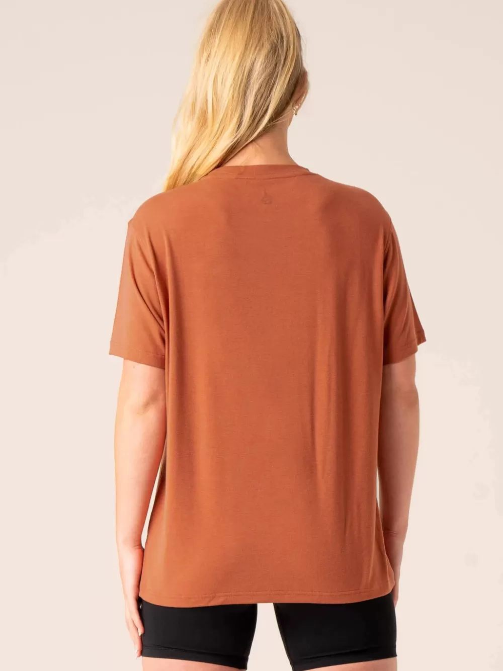 Clearance Off Side Longline T-Shirt Womens Tops