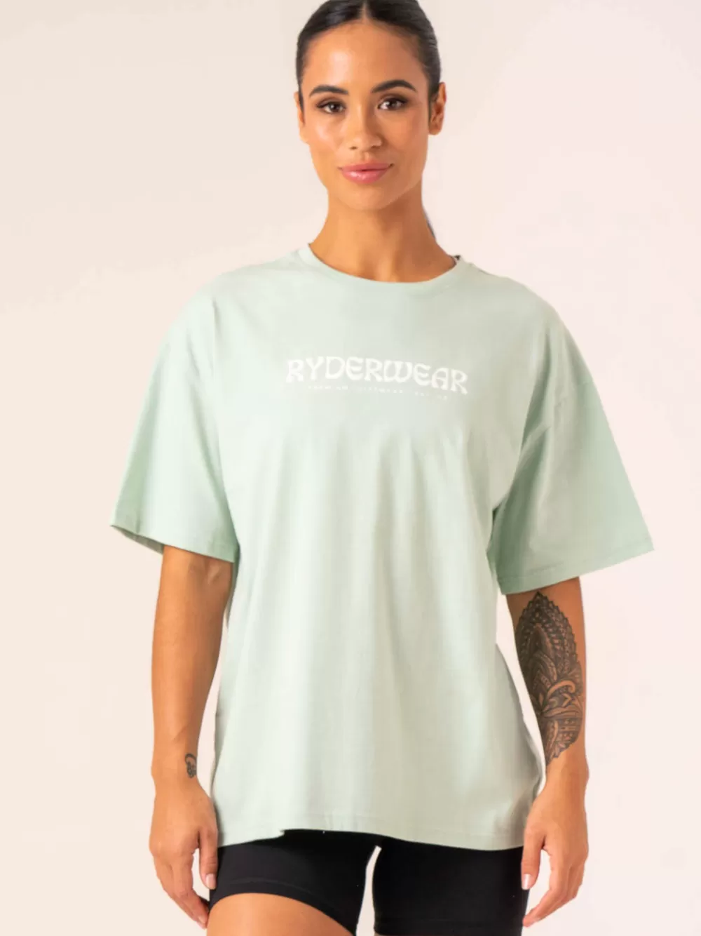 Outlet Retro Oversized T-Shirt Womens Tops