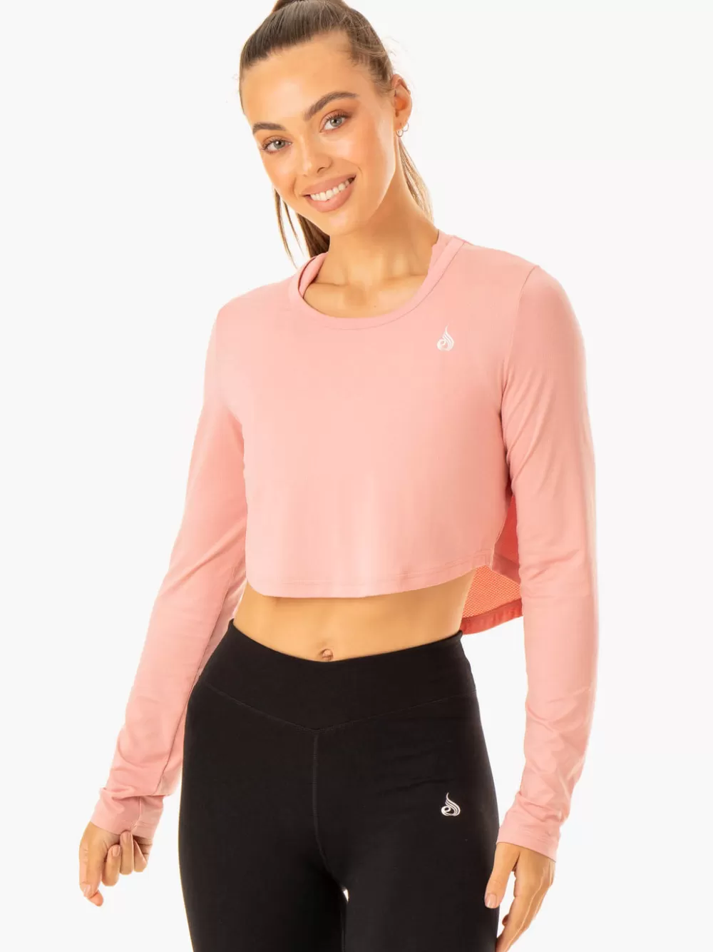 Best Sale Revival Long Sleeve Mesh T-Shirt Womens Tops