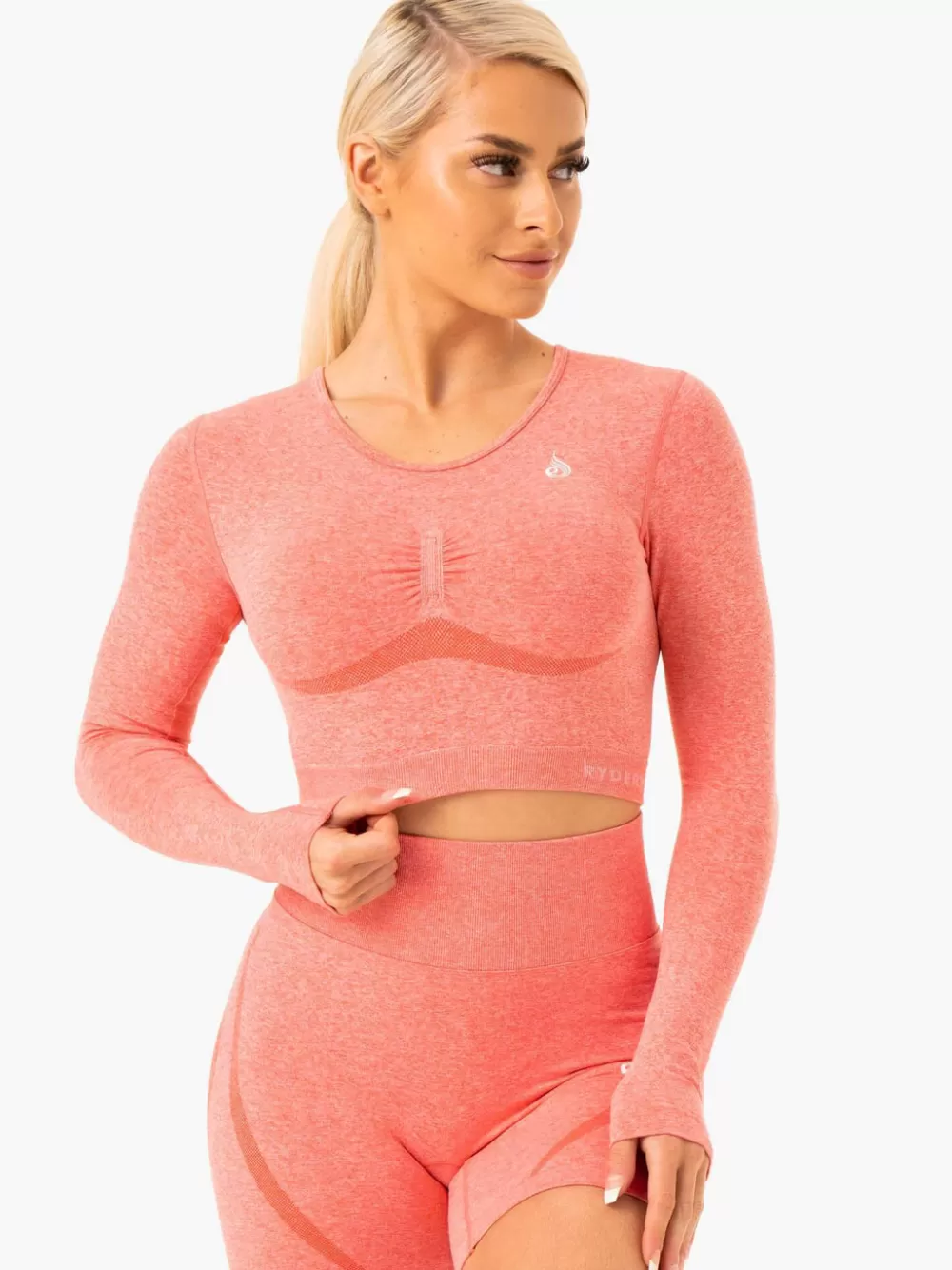 Sale Sculpt Seamless Long Sleeve Top Womens Tops