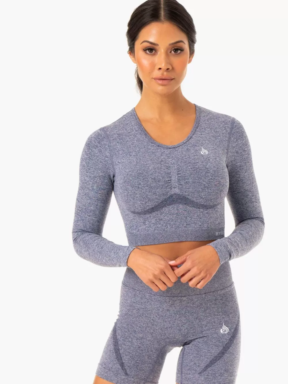 Best Sale Sculpt Seamless Long Sleeve Top Womens Tops