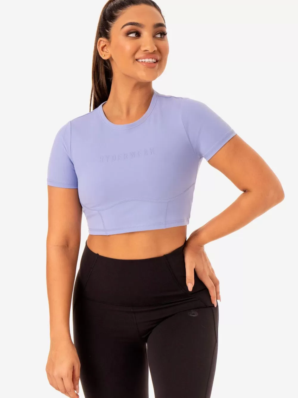 Shop Sola Fitted T-Shirt Womens Tops