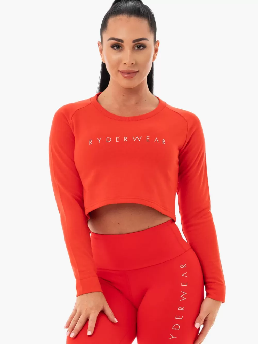 Outlet Staples Cropped Sweater Womens Tops