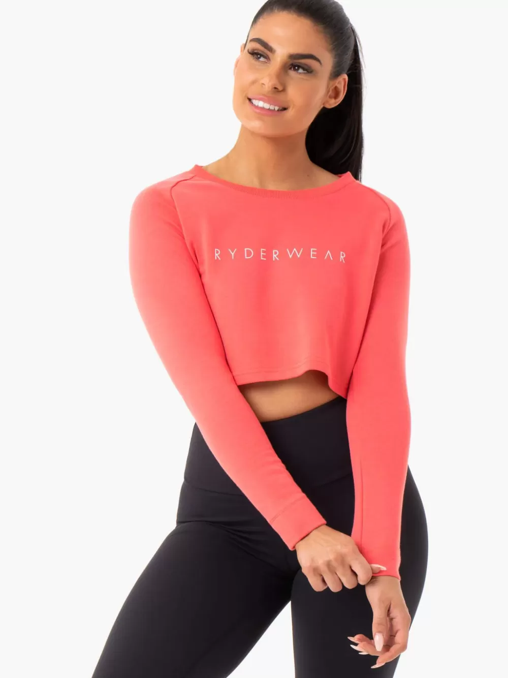 Flash Sale Staples Cropped Sweater Womens Tops