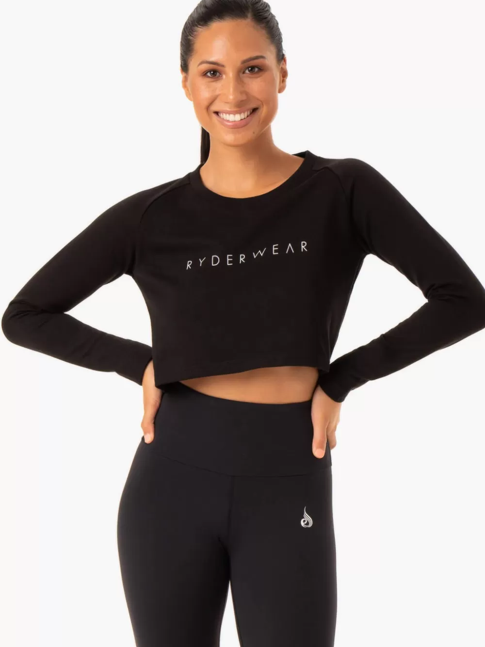 Clearance Staples Cropped Sweater Womens Tops