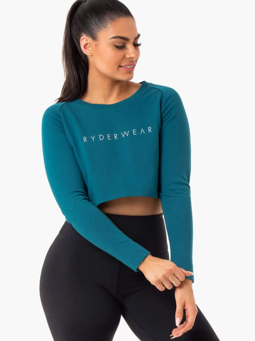 Clearance Staples Cropped Sweater Womens Tops