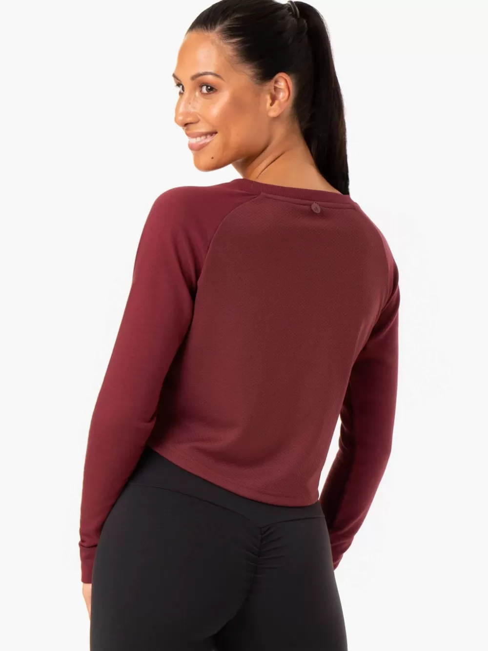 Hot Staples Cropped Sweater Womens Tops