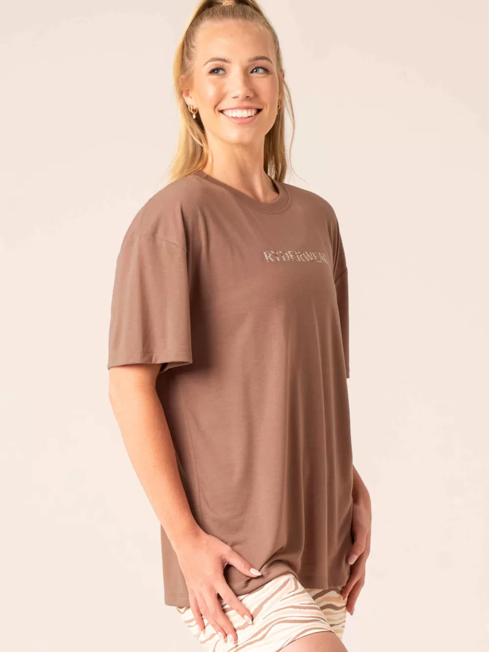 Cheap Unstoppable Oversized T-Shirt Womens Tops